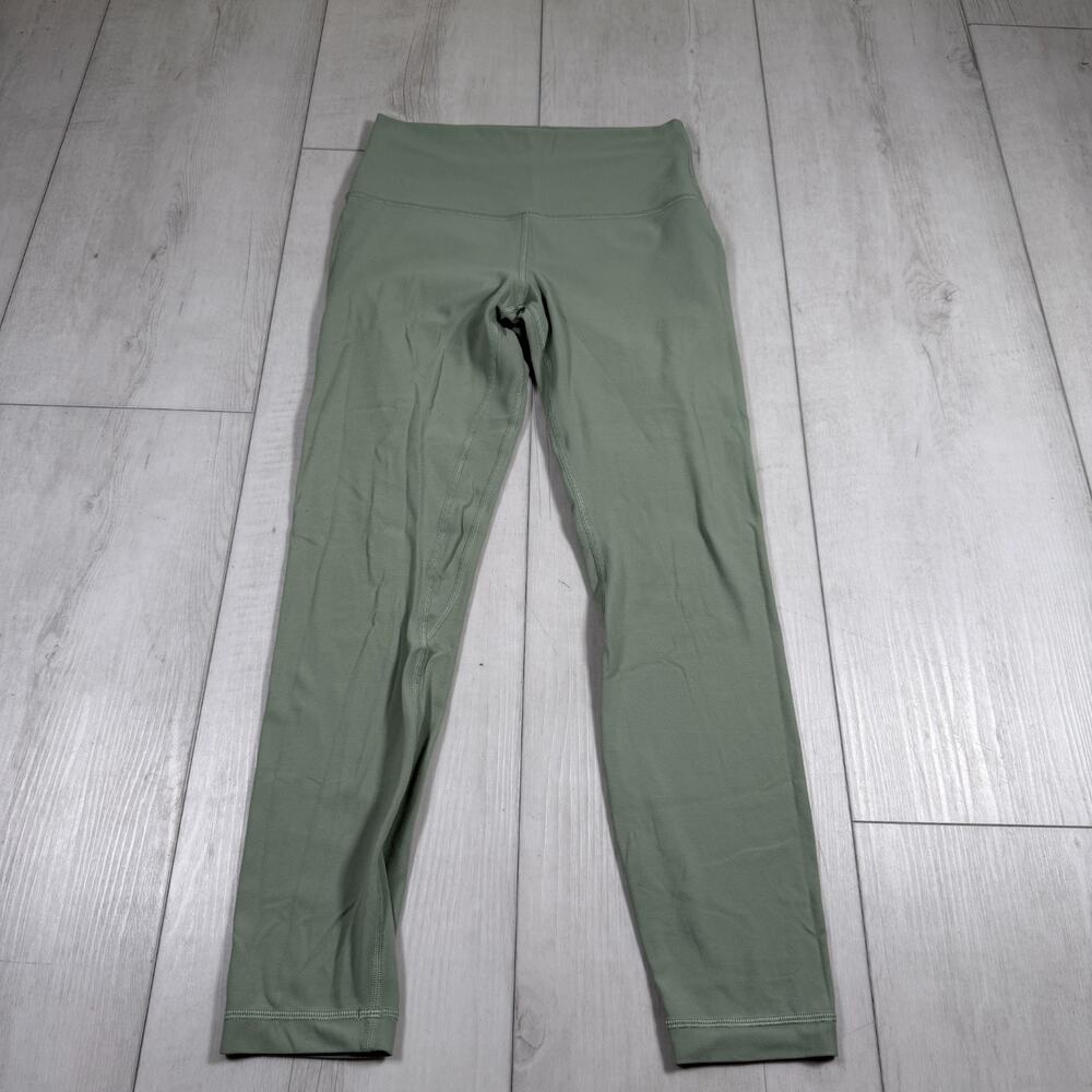 Lululemon Women’s 6 Align High Rise Leggings Green Yoga Pilates Workout